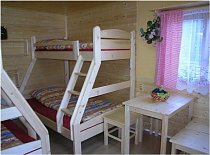 Bezdrev - chaty A - palandy